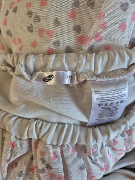 Krasna rudu sukna 122 velkost, pepco,116