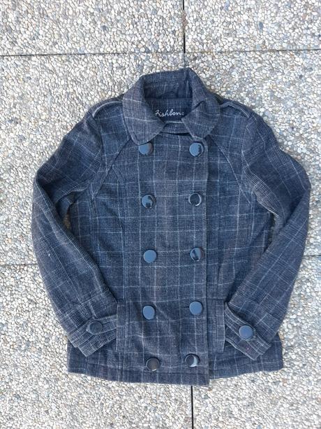 Zľava. dámsky kabát fishbone velk. m., fishbone,m