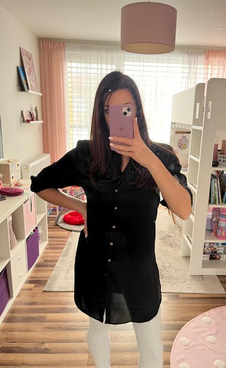 Saténová blúzka zara, zara,s