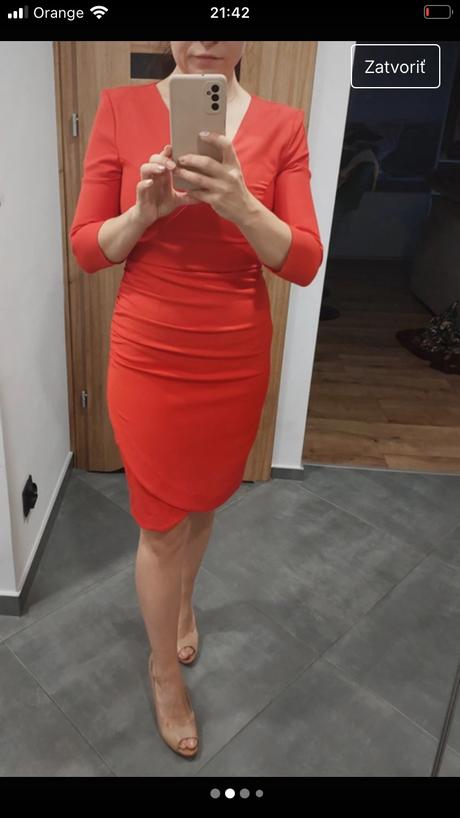 Krasne červene šaty, mohito,34