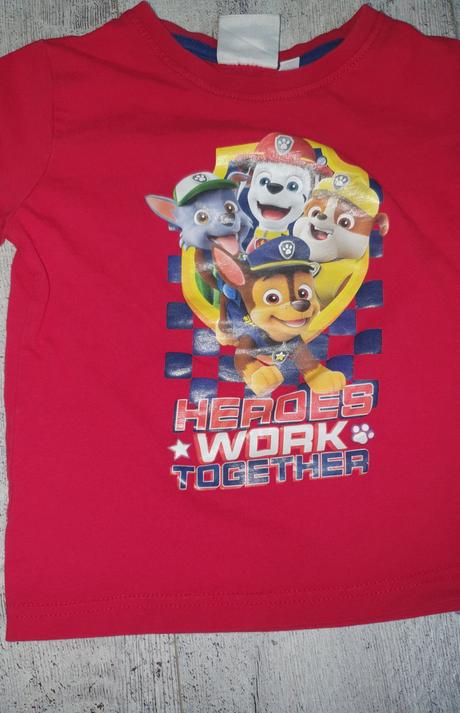 Tričká a dlhým rukávom paw patrol, 92