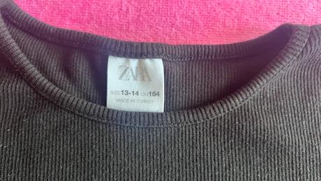 Tričko - top stav, zara,164