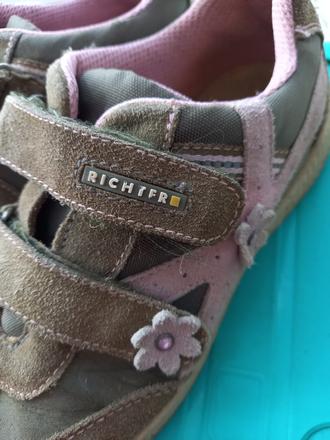 Kožené tenisky richter, richter,35