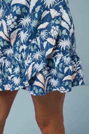 Sukňa s volanovym lemom. nová s visačkou., next,40