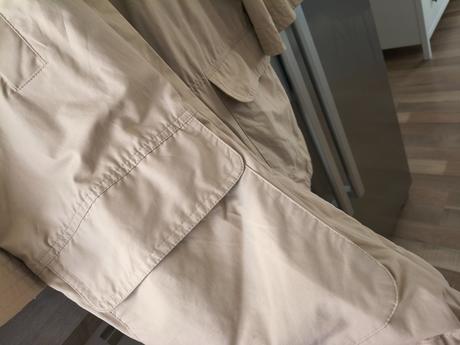 Benetton prechodná bavlnená parka s 3/4 rukávom m, benetton,m