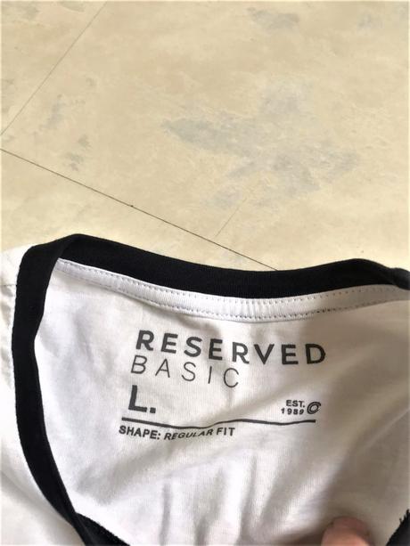 Kvalitné tričko, reserved,l
