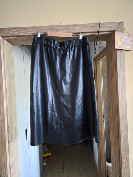 Koženková sukňa, lindex,m