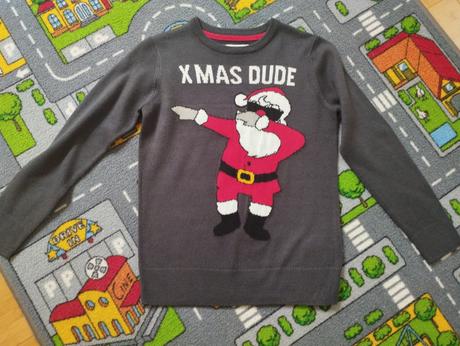 Vianočný pulóver, c&a,134