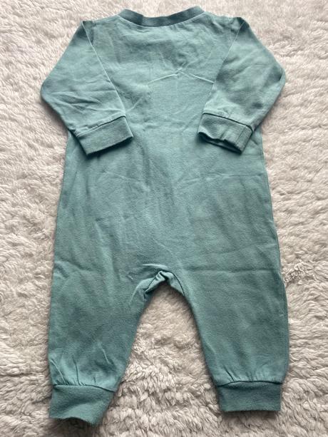 Zelenkaste pyzamka na zips h&m, h&m,62