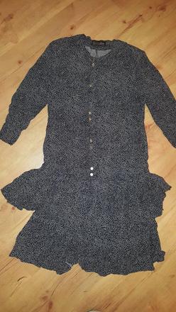 Retro šaty s volanmi, 40