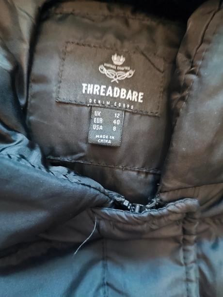 Čierna bunda paperová, l