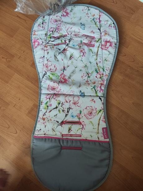 Podložka do kočíka, pinkie