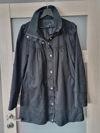 Prechodná čierna bunda h&m, h&m,l