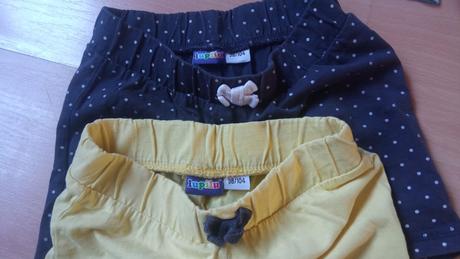 Kraťasky na gumičku 98/104 tričko zdarma, 104