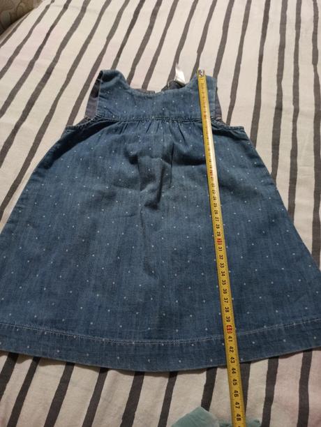 Riflové šaty h&m, h&m,80