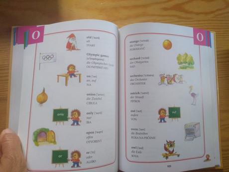 Ilustrovaný slovník anglicko - nemecko - slovenský,