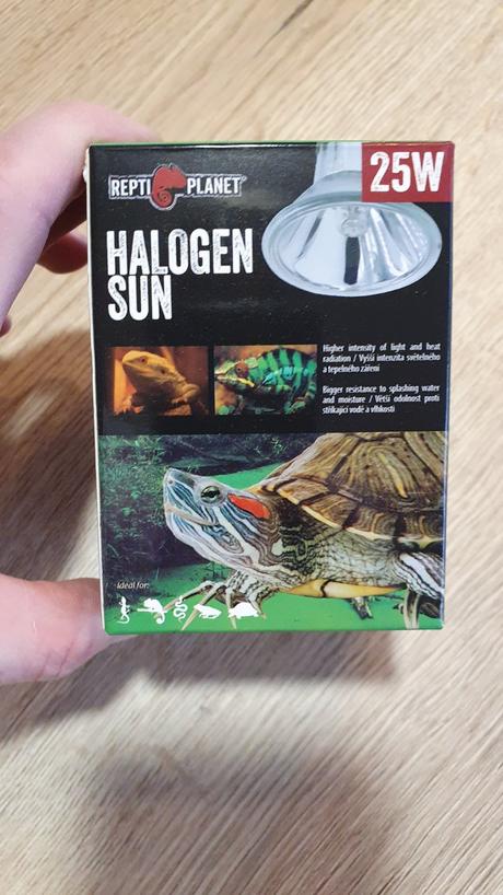 Halogénová žiarovka do terárií 25w,