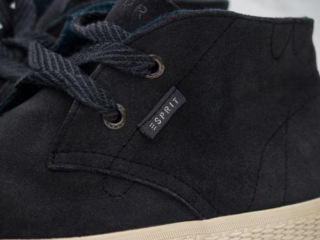 Kotníkové tmavomodré tenisky, esprit,40