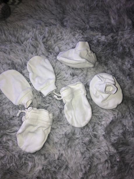 Rukavičky pre bábätko capačky, <50