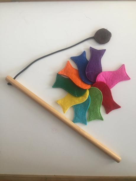 Udica s rybkami na magnet, 