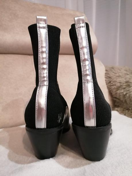 Strieborné kotníky - asos, 39