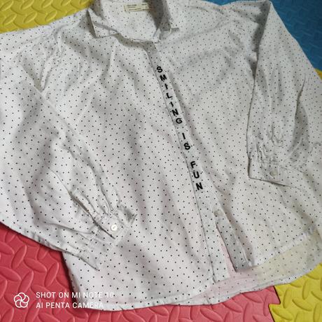 Bluzka štýlova" smiling is fun", zara,140