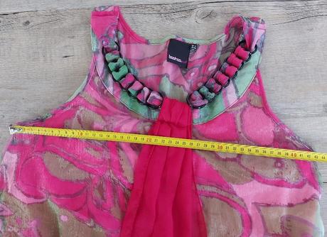 Dámske rúžové letné šaty, s