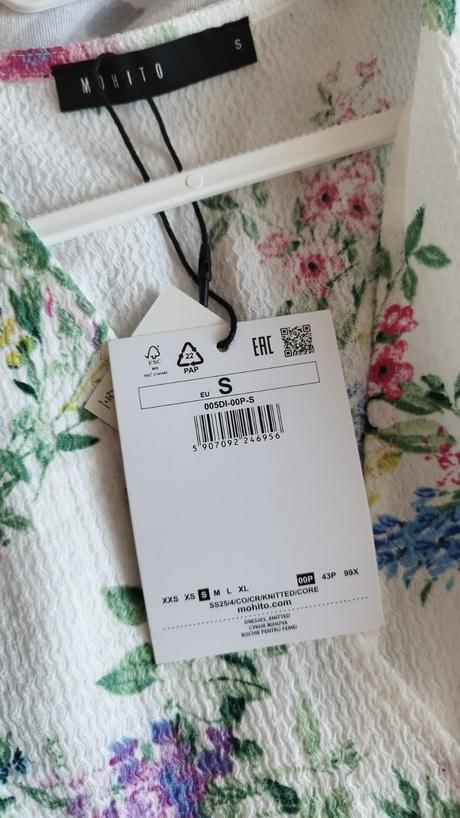 Letné šaty mohito 36/s, mohito,s