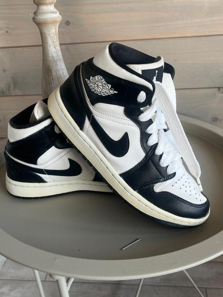 Nike air jordan 1 mid "panda", nike,38