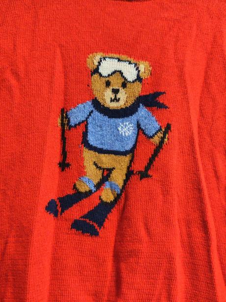 Subdued orig. jedinečný dámsky červený svetrík, s