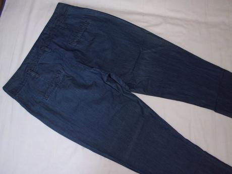 Piazaitalia tenké chino riflové nohavice s-m, s