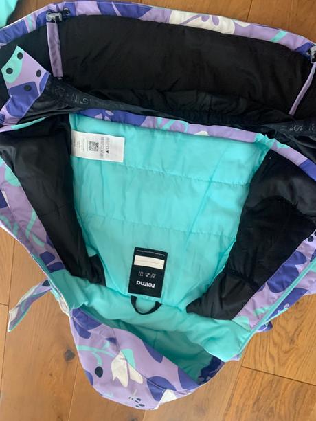 Reima kiiruna lyžiarska bunda a otepľovačky 104, reima,104