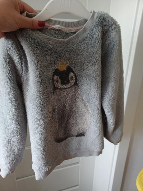 Tepla mikina, h&m,110