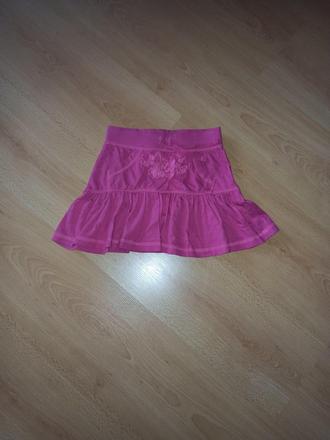 Ružová suknička 122-128, 122