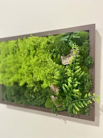 3d obraz zeleny kamen,