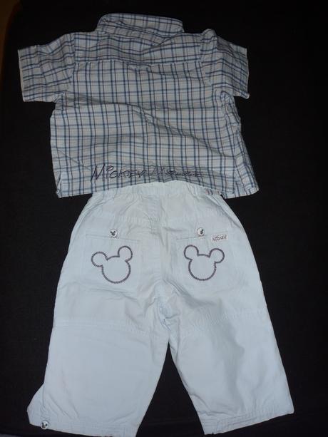 Nohavice + košielka, disney,74
