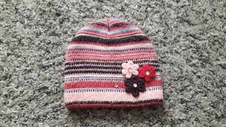 Dvojvrstvová teplá krásna čiapočka 5-8r., 110