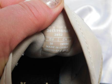 Damske béžové sneakersy/tenisky, 38