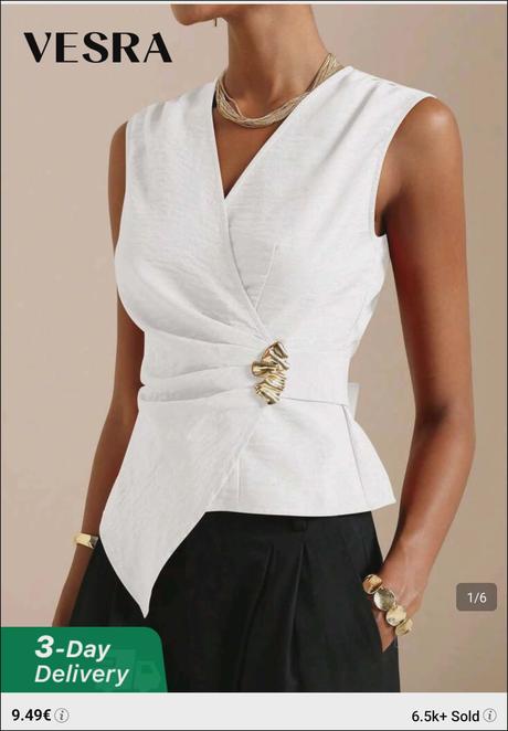 Zavinovacia vesta - top vel. l, l