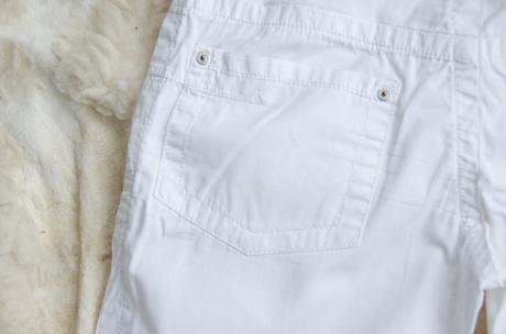 Biele nohavice, amisu,36