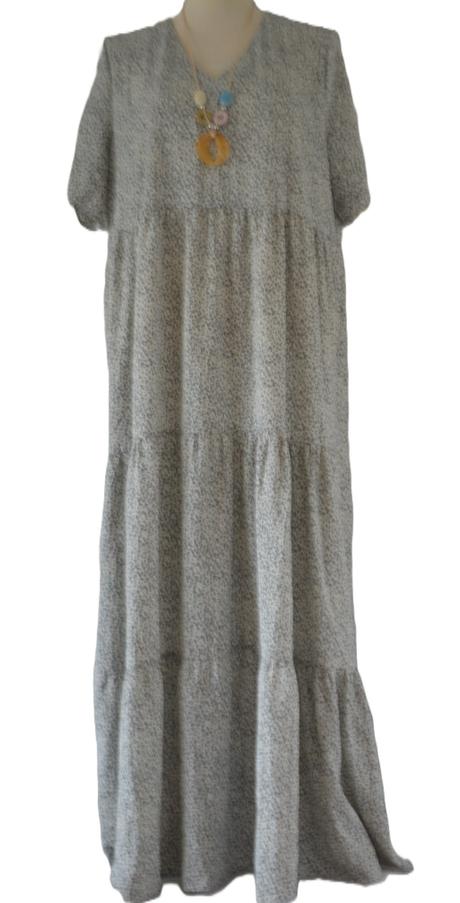 Maxi šaty v boho štýle veľ. xl-xxl, xl