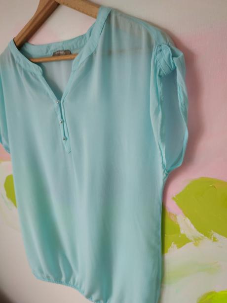 Bledomodra bluzka orsay, vel. 36, orsay,36