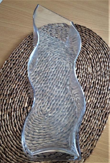 Váza z kvalitného skla, 