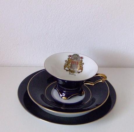 Porcelánová sada s erbom, 