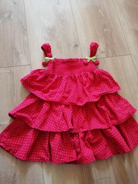 Čerešničkové šaty gymboree, gymboree,74
