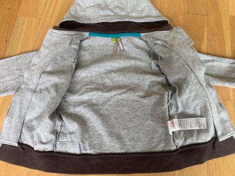 Mikina na zips s kapucňou, 92