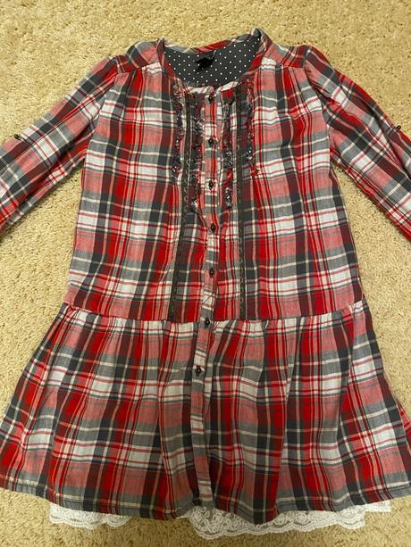 Super krásne káro šaty zara, zara,116