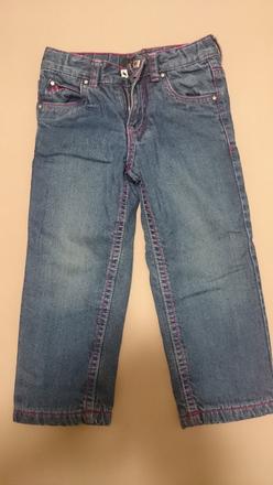 Dievčenské zateplené rifle zn. tchibo, č. 98-104, tcm,98