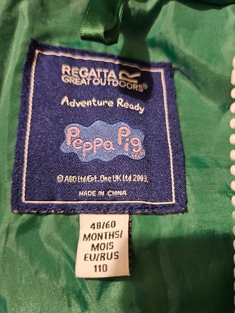 Bunda do dazda peppa pig, 110