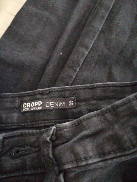 Čierne rifle cropp, 36